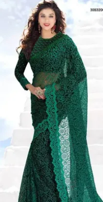 Picture of modest maxi gown listing sanskriti handmade saree net m