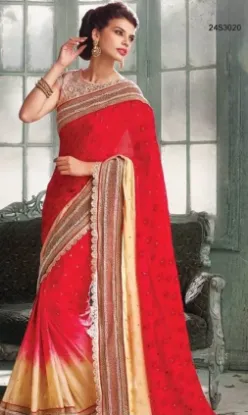 Picture of modest maxi gown listing saree dress wear indian party 
