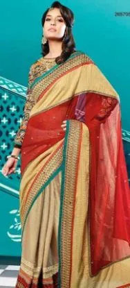 Picture of modest maxi gown listing tcw handmade pure silk sari; g