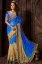 Picture of handmade saree printed pure silk zari border sari fabri