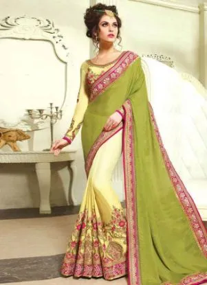 Picture of bollywood designed moroccan style outfit size saree hea