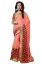 Picture of handmade indian pure silk saree beige nice printed dres