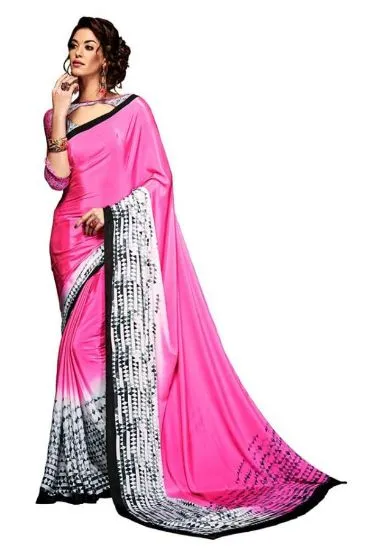 Picture of handmade pure silk gray saree floral printed ethnic cra