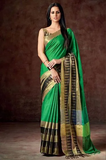 Picture of handmade style saree georgette blend women traditional 