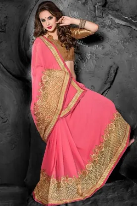 Picture of bridal designer stylish sari ethnic exclusive wedding,e