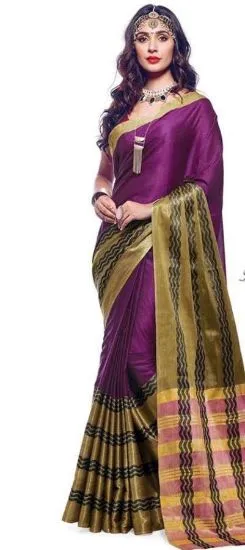 Picture of indian designer sari ethnic multi color so beautiful f,