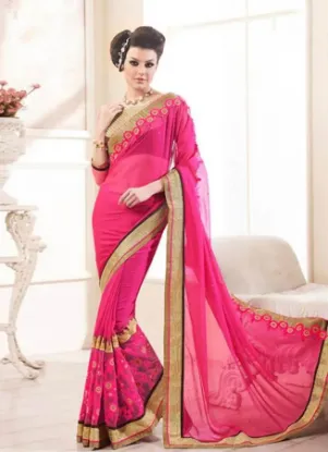 Picture of indian designer sari ethnic party wear fancy desiner s,