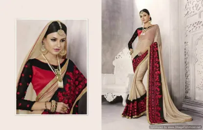Picture of indian designer sari ethnic traditional wear,e7618 ,e76