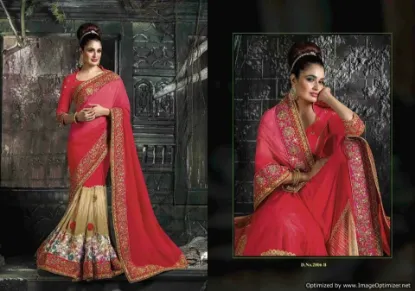 Picture of indian designer sari ethnic traditional wear saree,e761