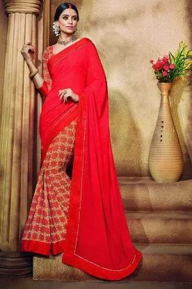 Picture of indian designer sari ethnic wedding wear fancy boder w,