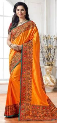 Picture of indian designer sari, bollywood sari, asian wedding pa,