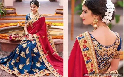 Picture of u designer traditional saree indian partywear sari mode