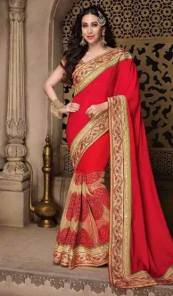 Picture of u fancy saree indian partywear sari wedding beautiful ,