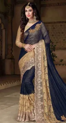 Picture of u indian sari designer bridal reception bollywood sare,