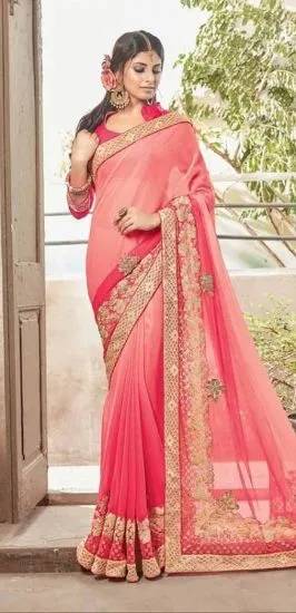 Picture of u indian sari women partywear designer bridal receptio,