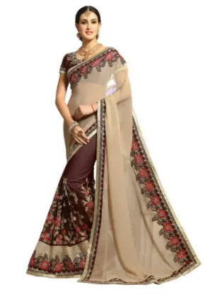 Picture of u modest maxi gown reception bridal designer sari bolly