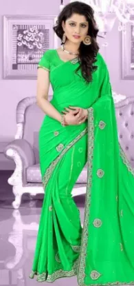 Picture of u party sari indian designer bridal traditional saree ,