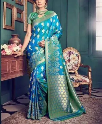 Picture of u partywear sari festive bollywood saree exclusive nic,
