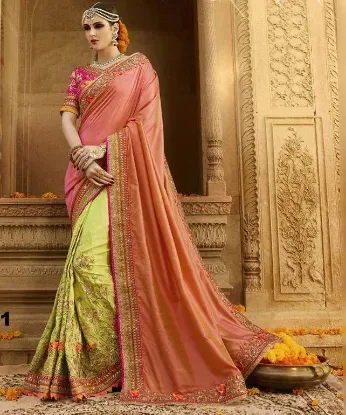 Picture of u saree bridal partywear stylish sari designer pakista,
