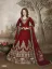 Picture of women v neck plus size evening lace ball gown batik pri