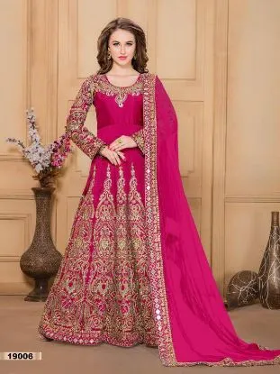 Picture of party wear designer sari blouse pakistani hand woven c,