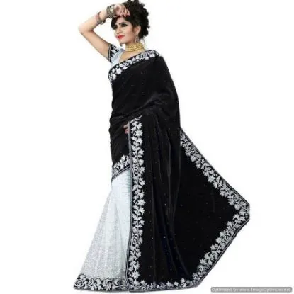 Picture of partywear saree bollywood sari wedding traditional wea,