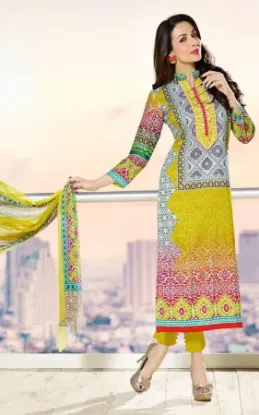 Picture of "genration "latest pakistani designer maxi dress with d