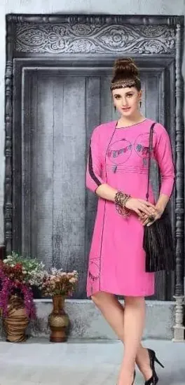 Picture of "maria b" latest pakistani designer 3 pieces embroidere