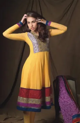 Picture of aashirwad-8003 suit indian ethnic anarkali salwar kamee