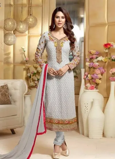 Picture of anarkali designer salwar kameez indian ethnic pakistani