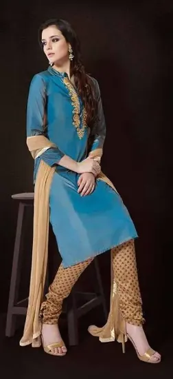 Picture of anarkali dress designer suit indian pakistani ethnic sa