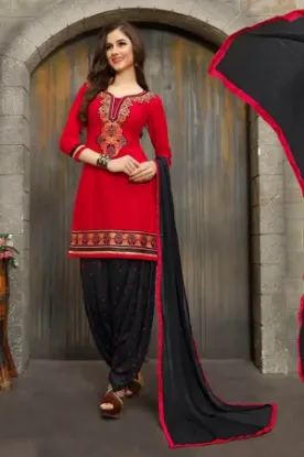 Picture of anarkali ethnic salwar kameez designer colorfull bollyw