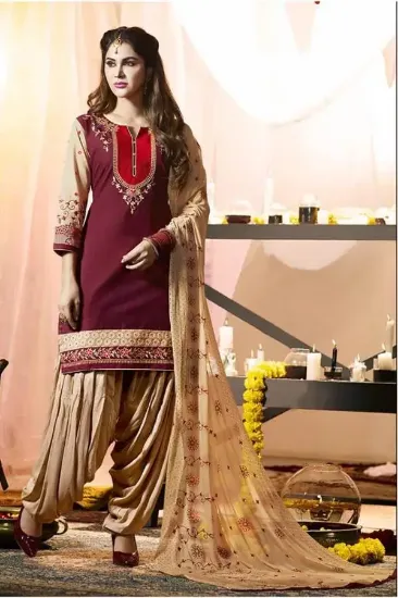 Picture of anarkali indian pakistani designer bollywood wear ethni