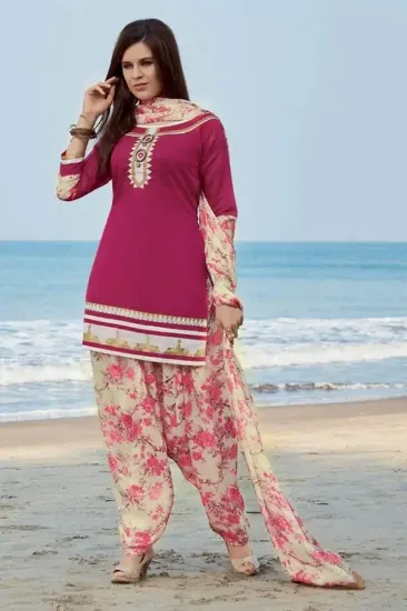 Picture of anarkali kameez indian salwar designer pakistani dress 