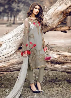 Picture of anarkali kameez indian salwar designer pakistani dress 