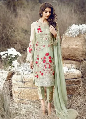 Picture of anarkali pakistani salwar ethnic designer women indian 