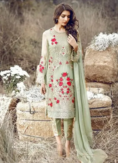 Picture of anarkali pakistani salwar ethnic designer women indian 