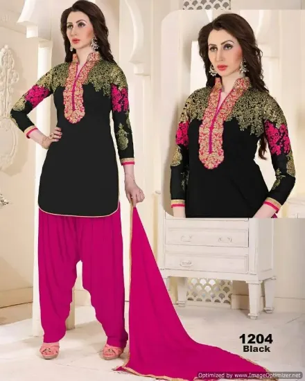 Picture of anarkali salwar kameez bollywood designer salwar suit t