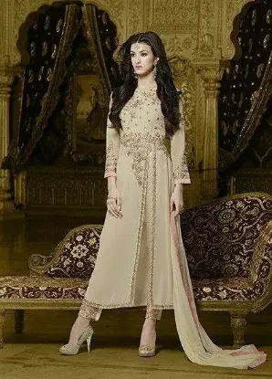 Picture of anarkali salwar kameez bollywood indian wedding party w