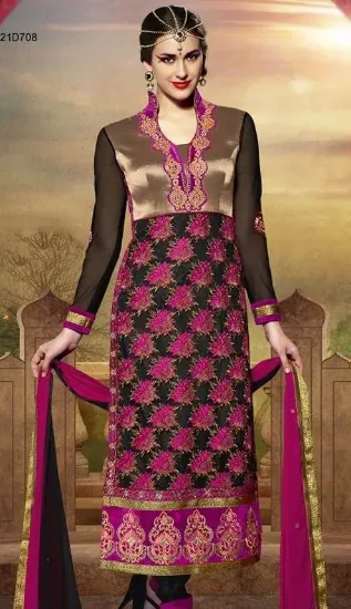 Picture of anarkali salwar kameez designer suit indian pakistani e