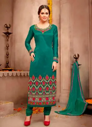 Picture of anarkali salwar kameez indian pakistani designer ethnic