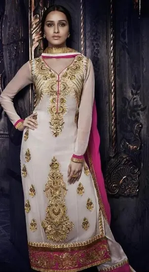 Picture of anarkali salwar kameez indian pakistani designer ethnic