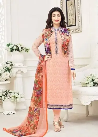 Picture of anarkali salwar kameez suit indian designer party wear 