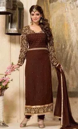 Picture of anarkali salwar kameez suit indian wear pakistani desig