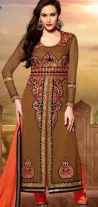 Picture of anarkali salwar kameez wedding indian suit pakistani de