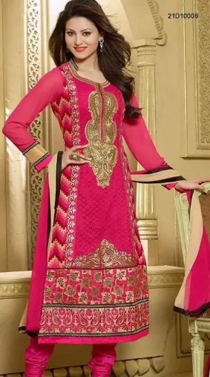 Picture of anarkali salwar kameez wedding party indian lehenga des