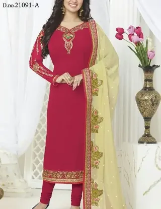 Picture of anarkali wedding salwar kameez designer suit party boll