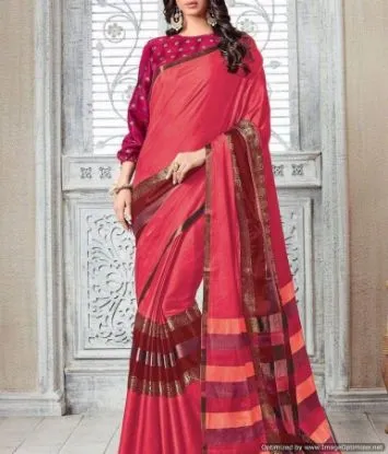 Picture of womens saree look perfect party wear quality beach dres