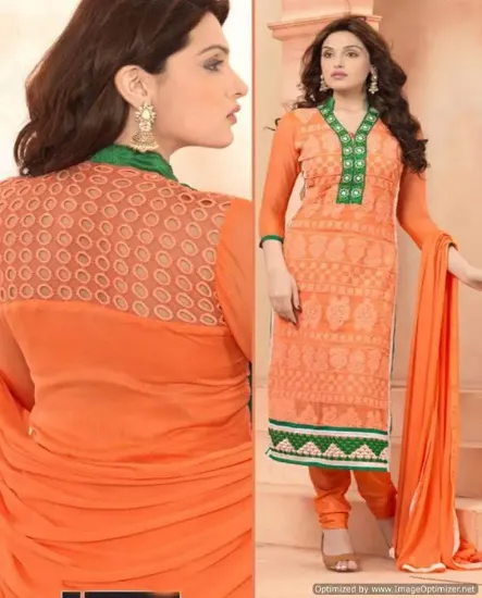 Picture of beautiful 3pcs 100% cotton lawn salwar/shalwar kameez &