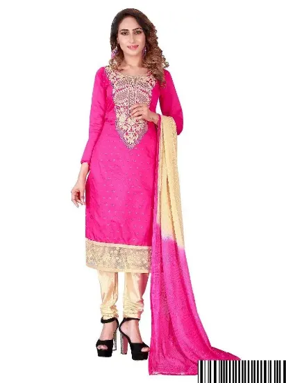 Picture of beautiful 3pcs french crepe salwar/shalwar kameez & dup